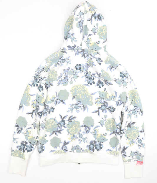 Superdry Women’s Multicoloured Floral Full Zip Hoodie M