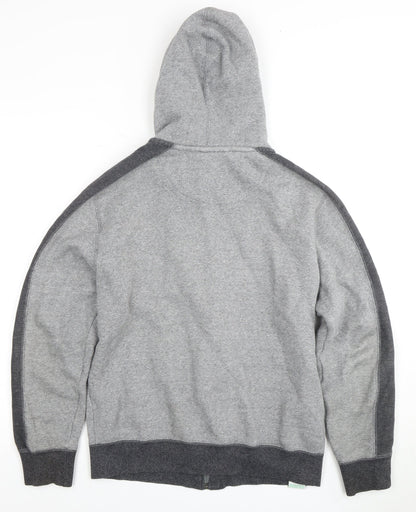 Mens UK Size S PUMA Grey Full Zip Hoodie