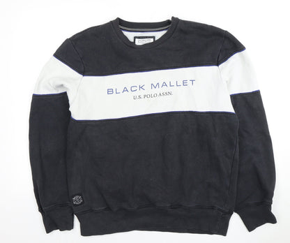 U.S. Polo Assn. Men's Black M Pullover Sweatshirt