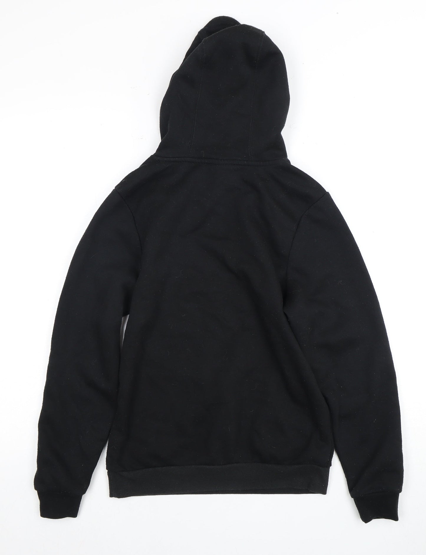 Slazenger Boys Black Hoodie, Logo Accent, 13 Years