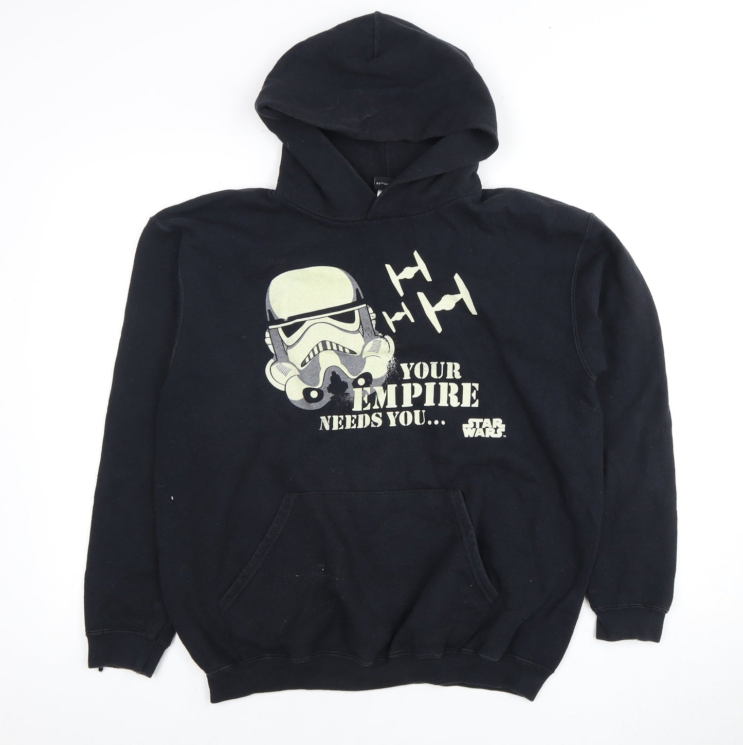 Star Wars Boys Black Pullover Hoodie 14-16 Years