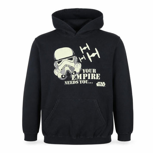 Star Wars Boys Black Pullover Hoodie 14-16 Years