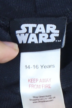 Star Wars Boys Black Pullover Hoodie 14-16 Years