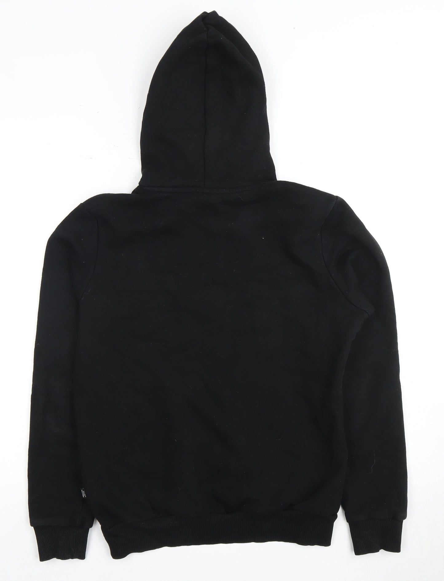 Mens UK Size M PUMA Black Pullover Hoodie