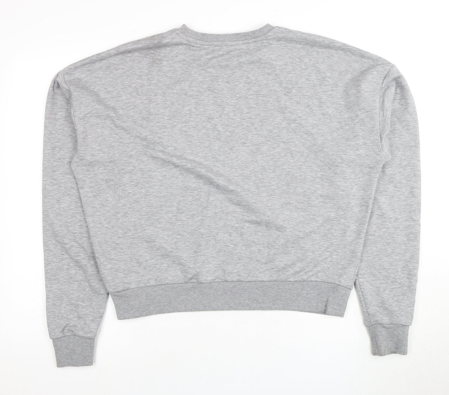 Topshop Women's Grey Pullover Sweatshirt Size 8