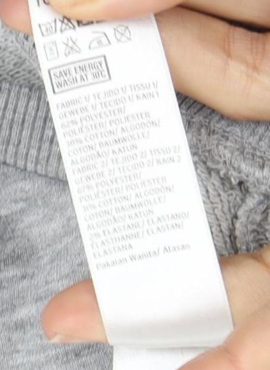 Topshop Women's Grey Pullover Sweatshirt Size 8