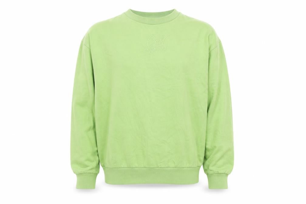 Mens UK Size M COLLUSION Green Pullover Sweatshirt