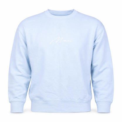 Mens UK Size S boohooMAN Blue Pullover Sweatshirt