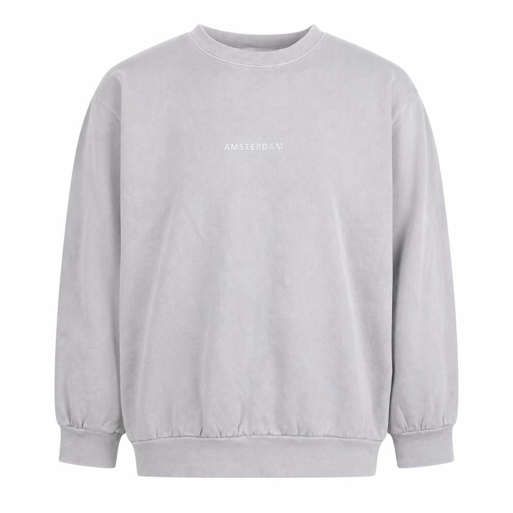 Mens UK Size S Topman Grey Pullover Sweatshirt