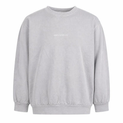 Mens UK Size S Topman Grey Pullover Sweatshirt