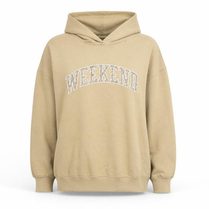 Womens UK Size M Marks and Spencer Beige Pullover Hoodie