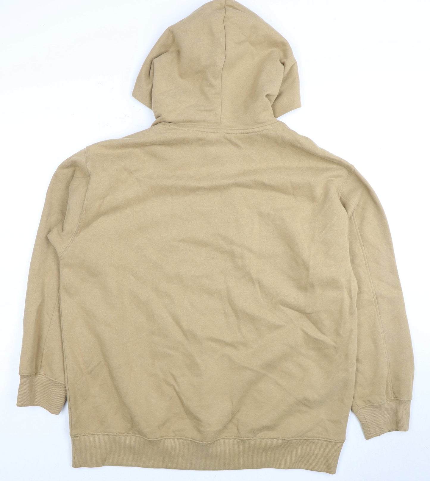 Womens UK Size M Marks and Spencer Beige Pullover Hoodie