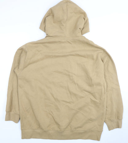Womens UK Size M Marks and Spencer Beige Pullover Hoodie