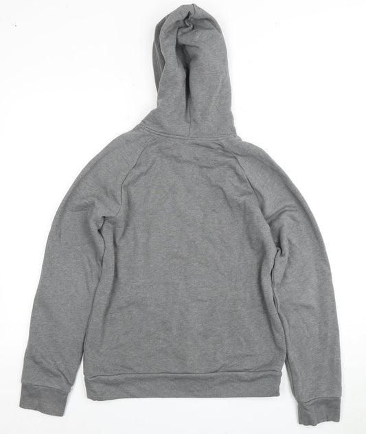 Under Armour Men's Grey Pullover Hoodie - Large