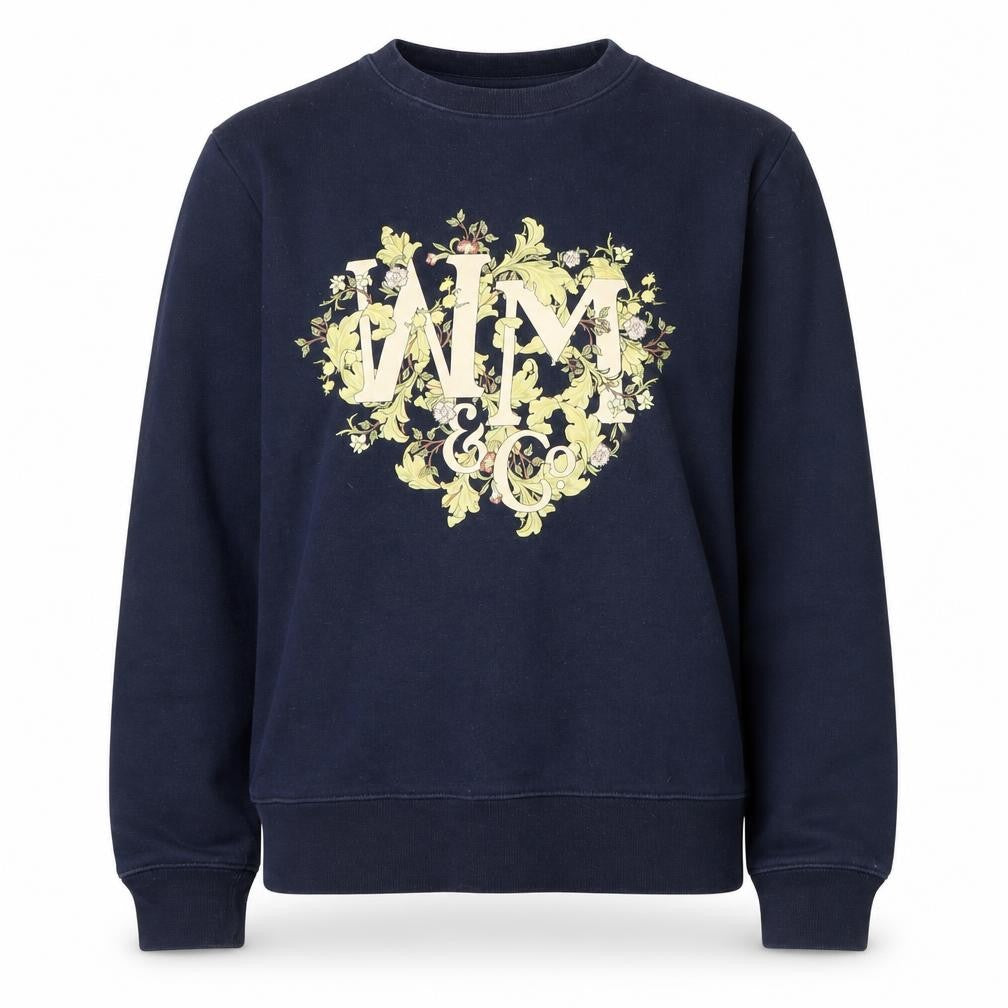 Womens UK Size M H&M Blue Pullover Sweatshirt