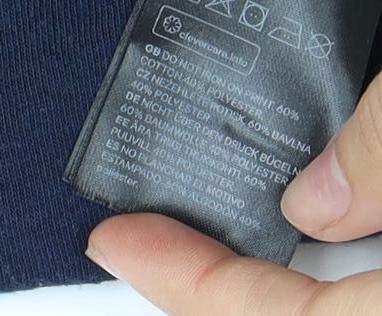 H&M Women's Blue Floral Sweatshirt, Medium, Pullover