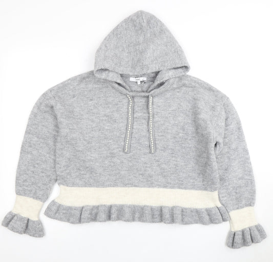 Womens UK Size L NEXT Grey Pullover Jumper