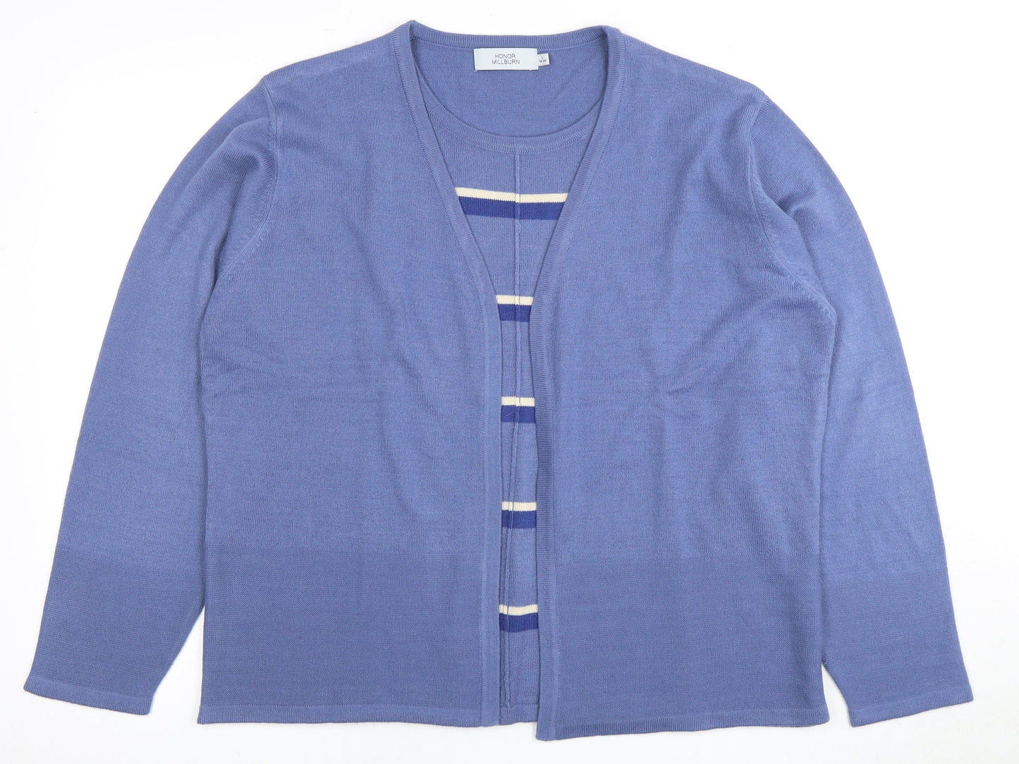 Honor Millburn Women's Blue Cardigan, Size L