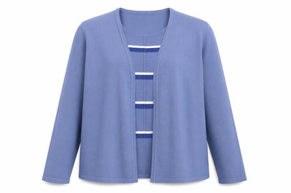 Womens UK Size L Honor Millburn Blue Cardigan Jumper