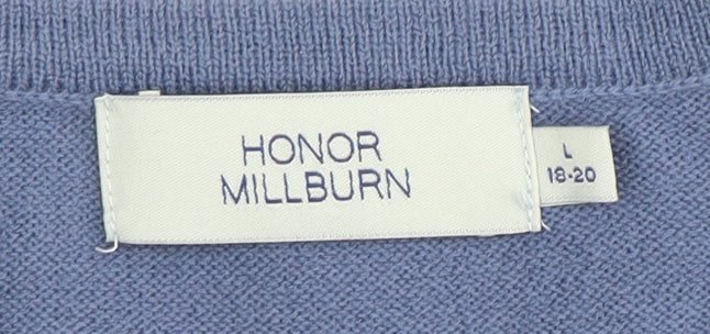 Honor Millburn Women's Blue Cardigan, Size L