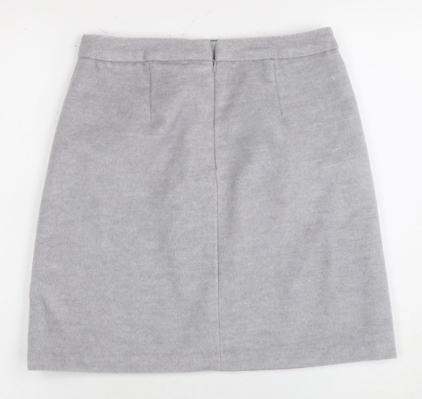 Marks and Spencer Women's Grey Pencil Skirt, Size 8