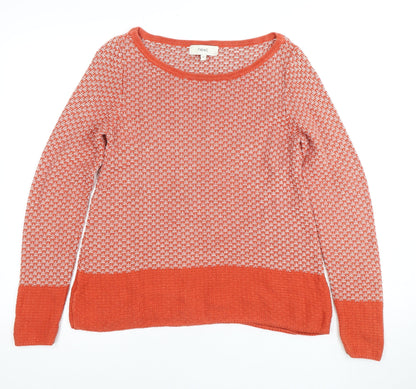 Womens UK Size 10 NEXT Red Pullover Jumper