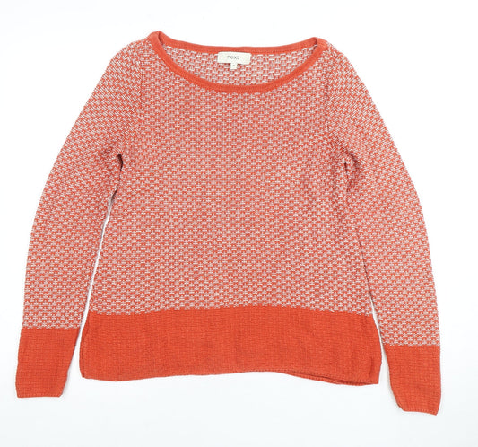 Womens UK Size 10 NEXT Red Pullover Jumper