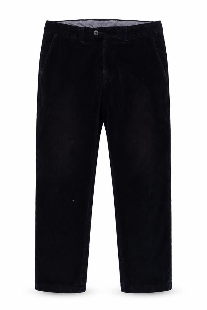 Mens UK Size 36 Marks and Spencer Regular Fit Casual Blue Trousers