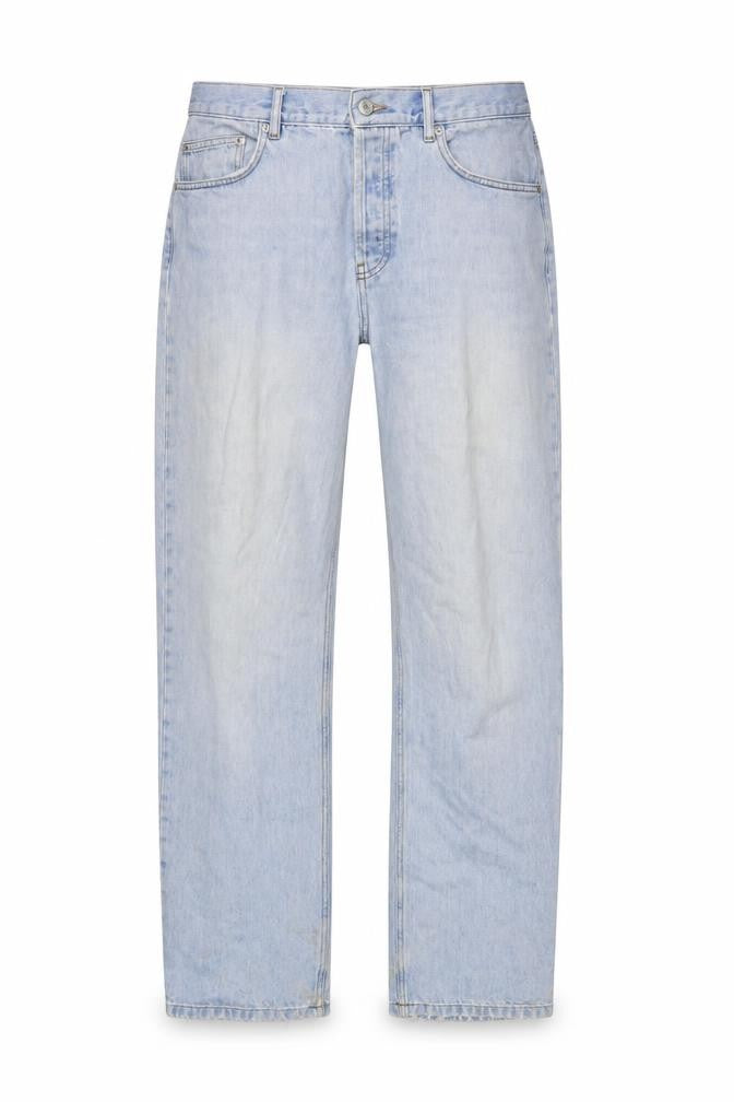 Mens UK Size 32 ASOS Regular Fit Straight Blue Jeans