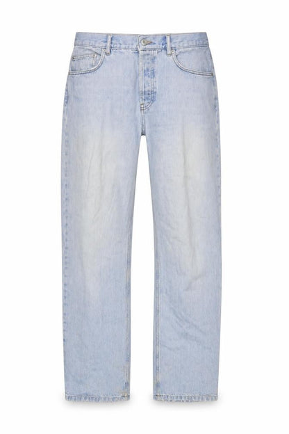 Mens UK Size 32 ASOS Regular Fit Straight Blue Jeans