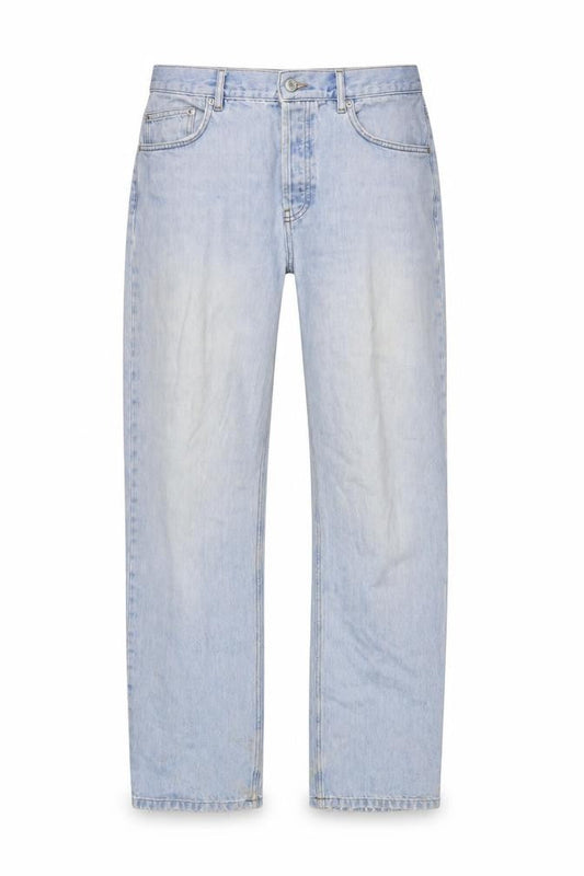 Mens UK Size 32 ASOS Regular Fit Straight Blue Jeans
