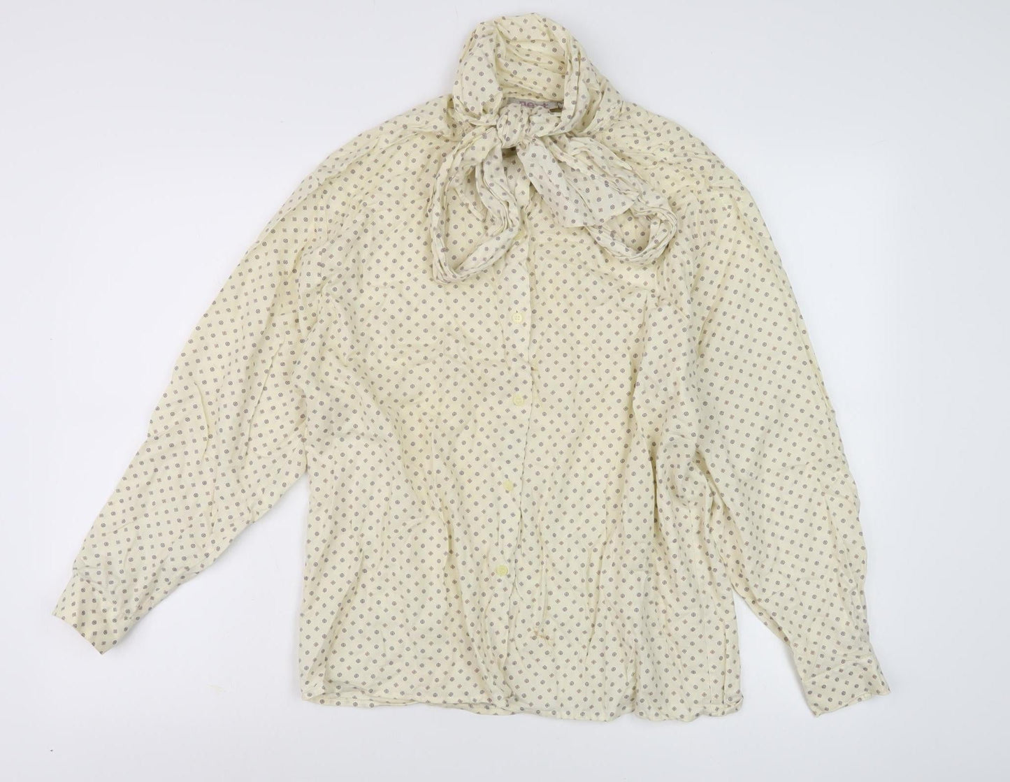 Womens UK Size 14 NEXT Ivory  Blouse