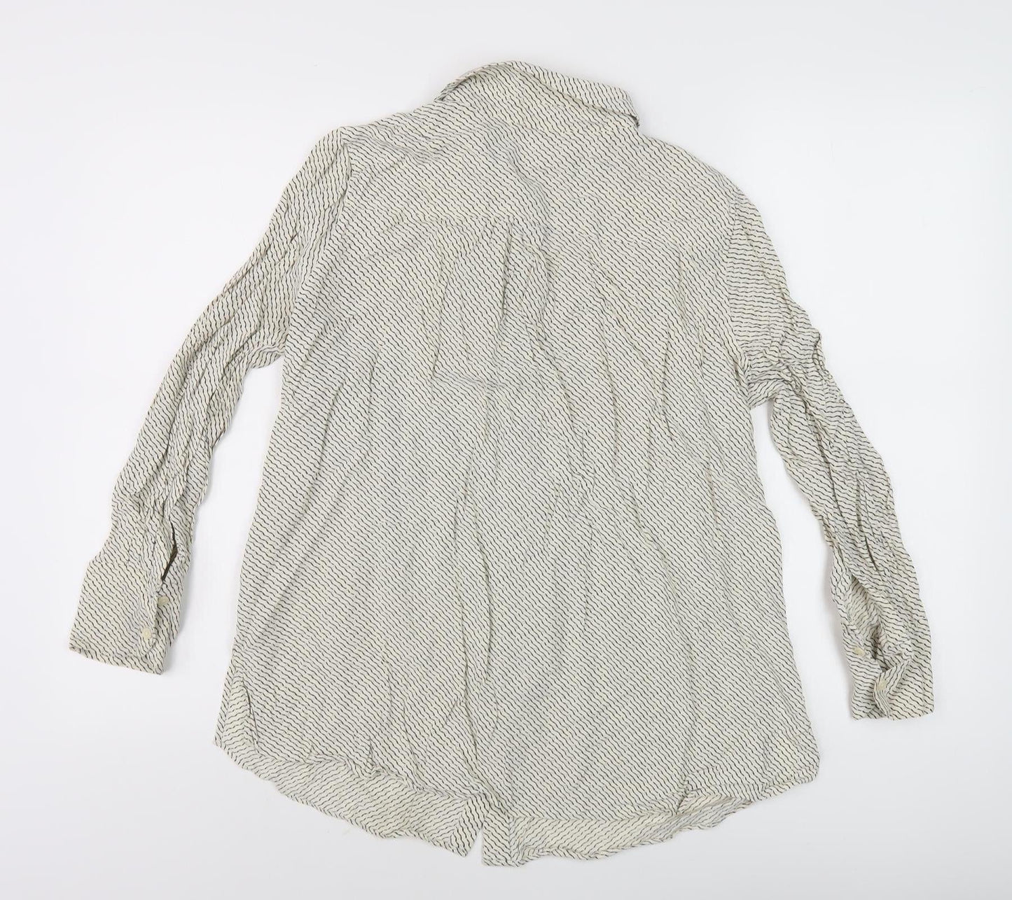 Womens UK Size 14 Marks and Spencer Ivory  Button-Up
