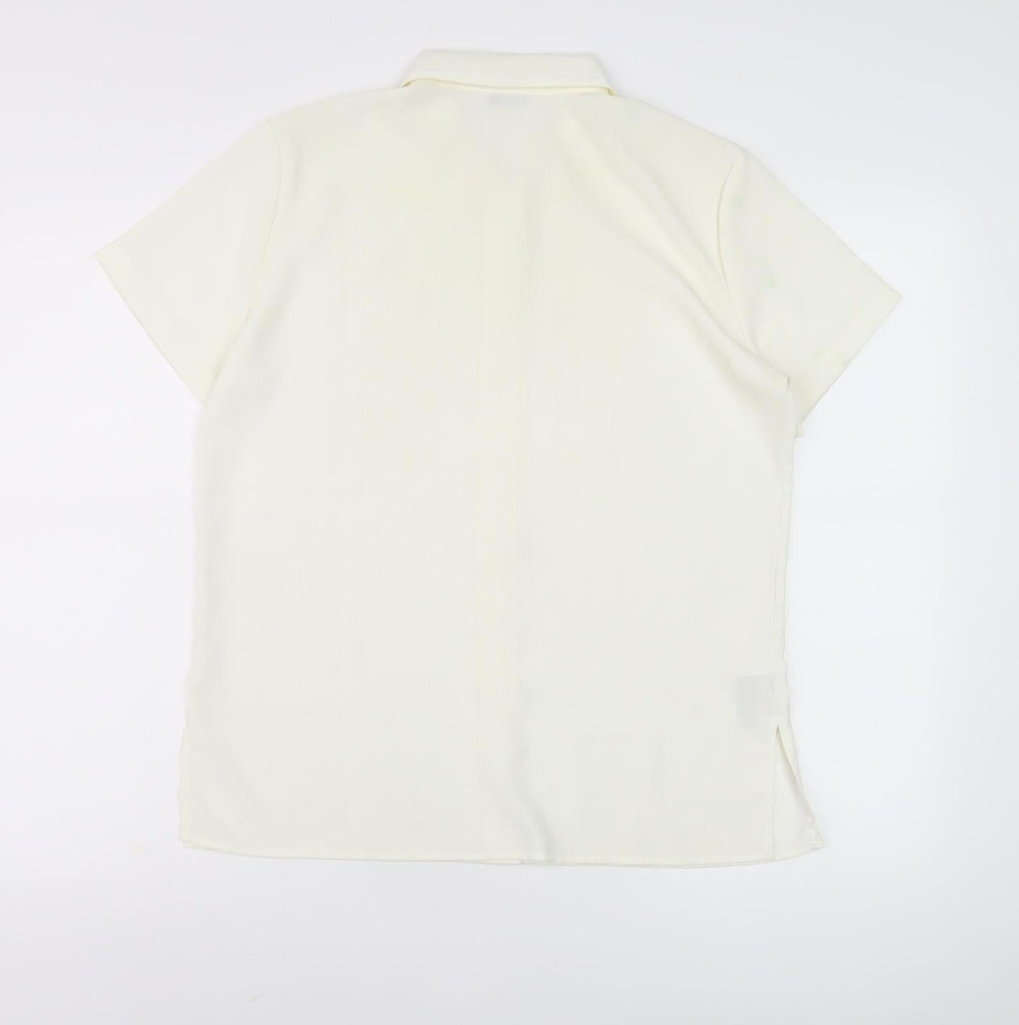 Womens UK Size 12 Marks and Spencer Ivory  Button-Up