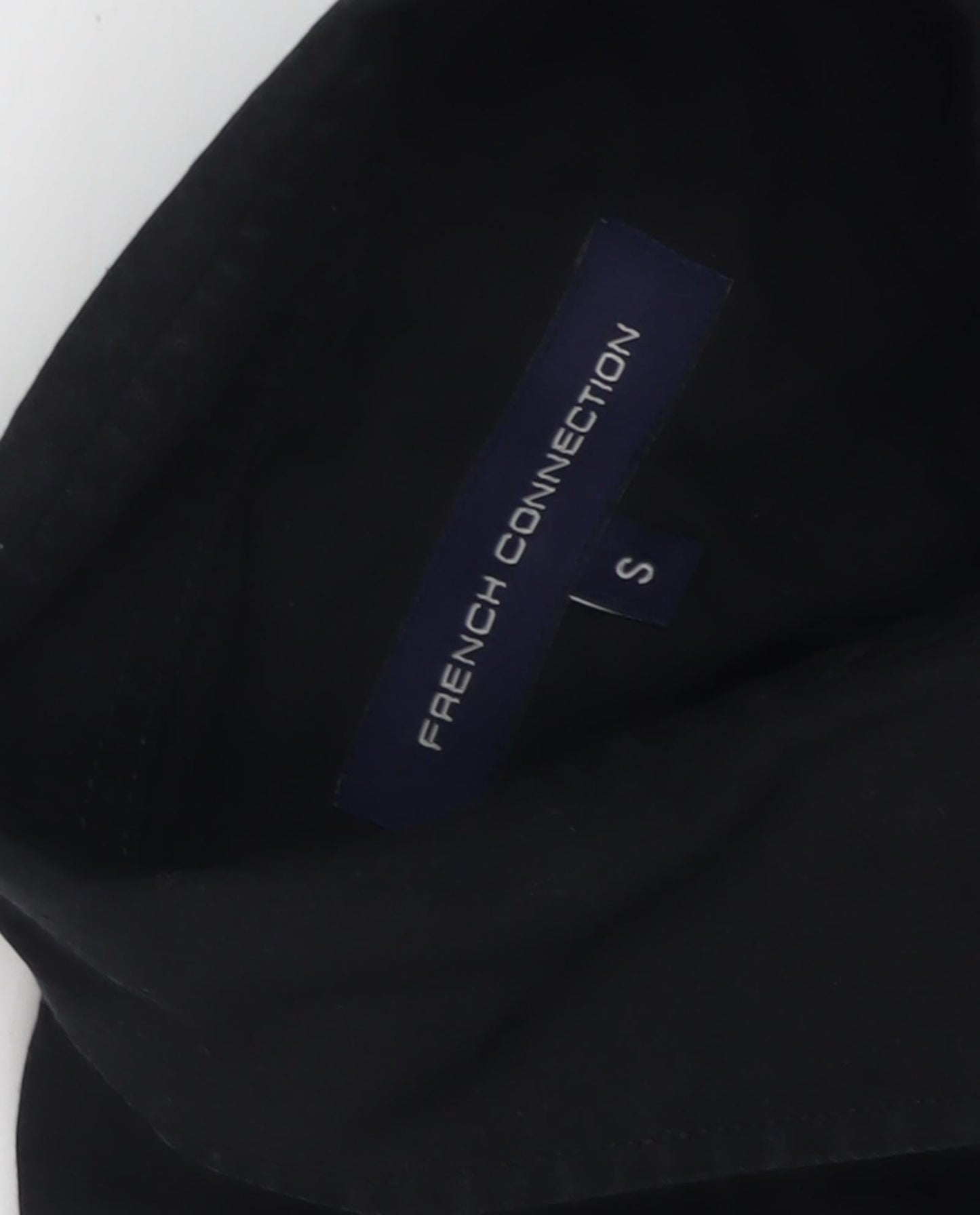 Mens UK Collar Size S French Connection Smart Black  Dress Shirt