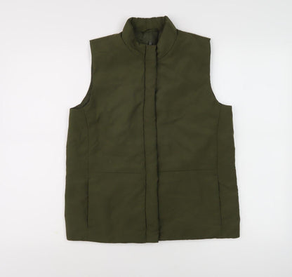 Womens UK Size 10 BHS Green Gilet