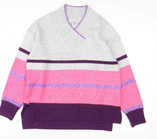 Womens UK Size 14 NEXT Multicoloured Pullover Jumper