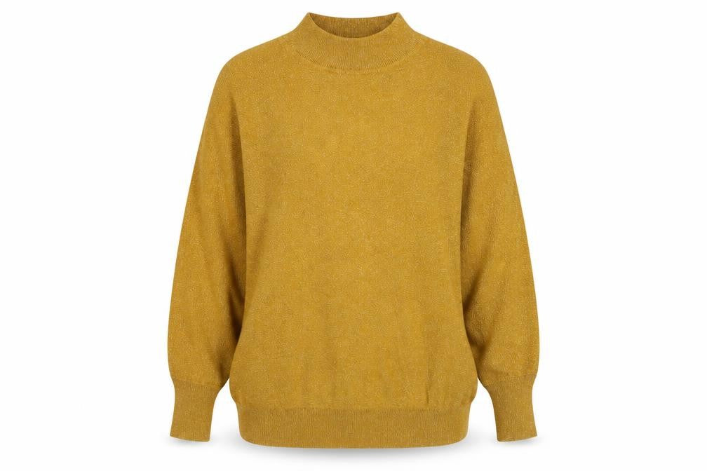 Womens UK Size S Marks and Spencer Gold Pullover Jumper