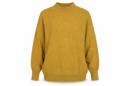 Womens UK Size S Marks and Spencer Gold Pullover Jumper