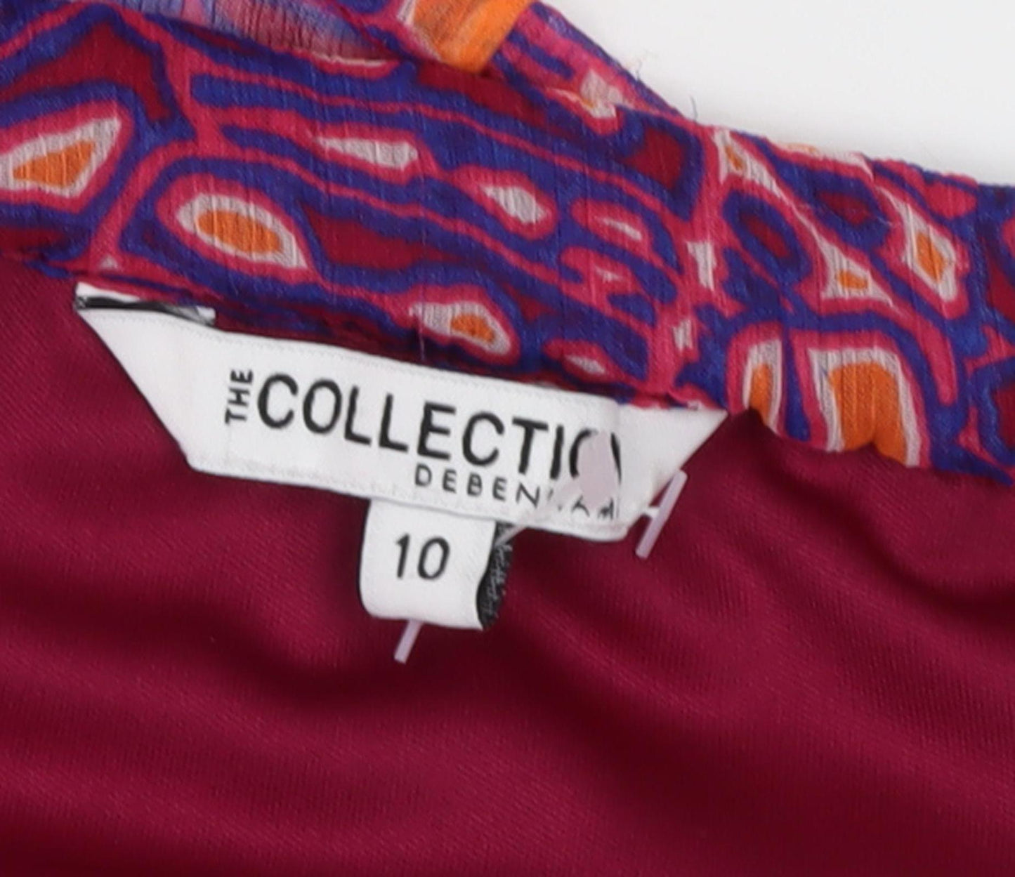 Debenhams Women's Multicoloured A-Line Midi Skirt, Size 10