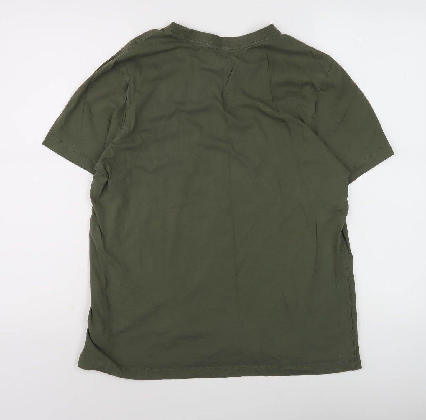 Nike Men's Green Crew Neck T-Shirt L