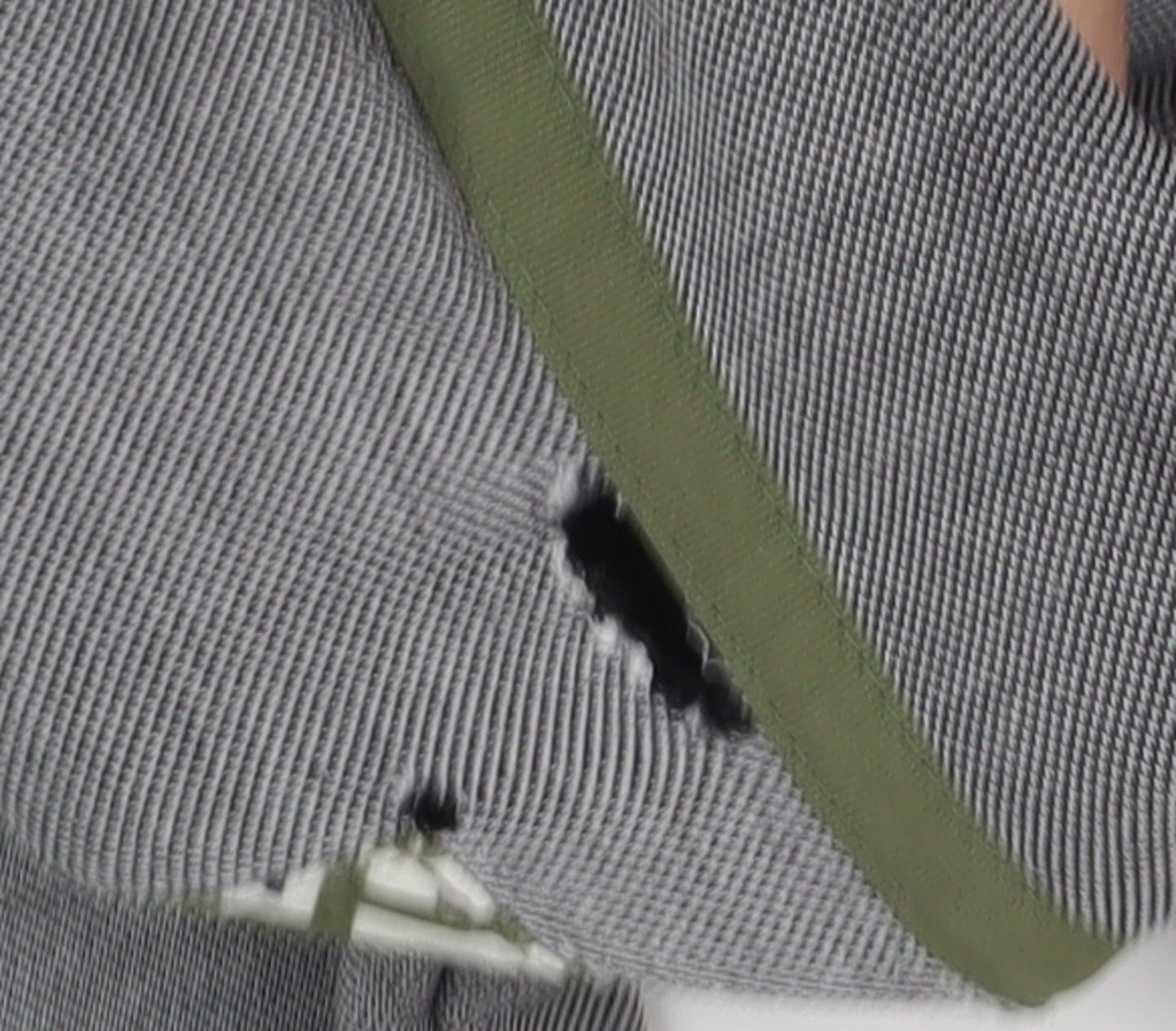 Ted Baker Grey Men's Polo Shirt Size 3 Button Accents