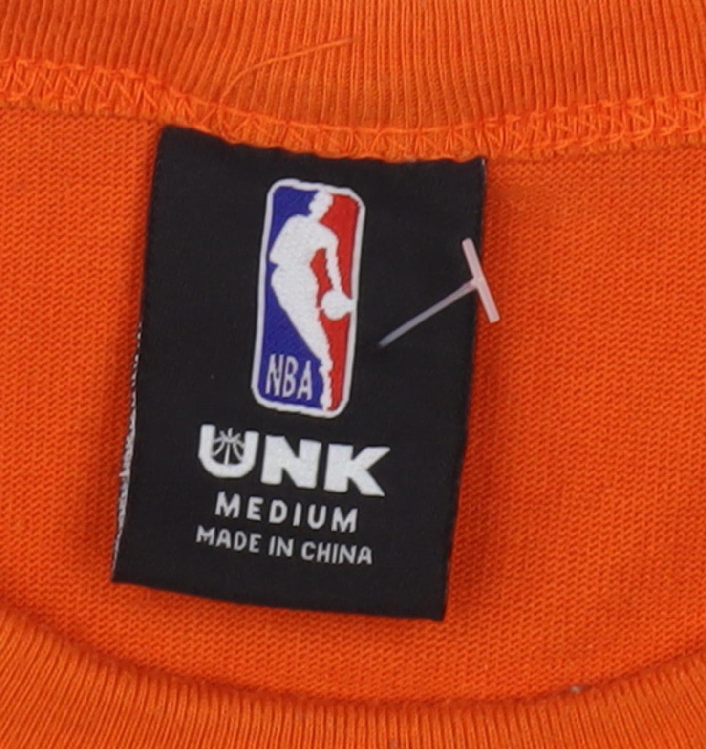 UNK Unisex Adults Orange Cropped T-Shirt, M