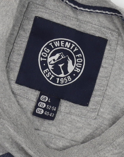 Tog Twenty Four Men's Grey Adventure T-Shirt, L