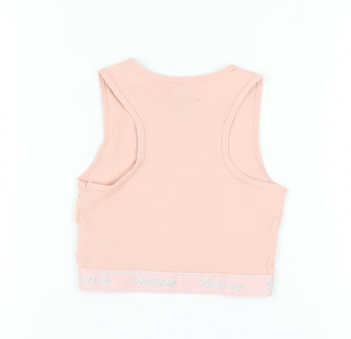 Firetrap Girls Pink Cropped Tank Top 7-8 Years