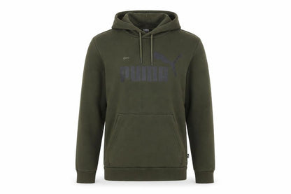 Mens UK Size S PUMA Green Pullover Hoodie