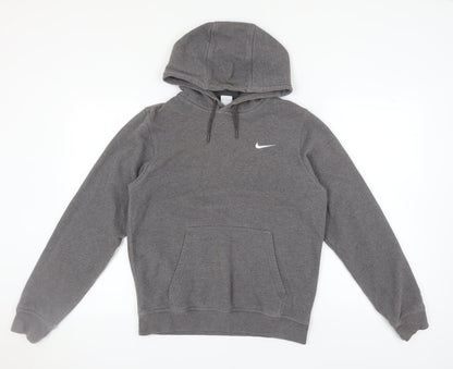 Mens UK Size S Nike Grey Pullover Hoodie