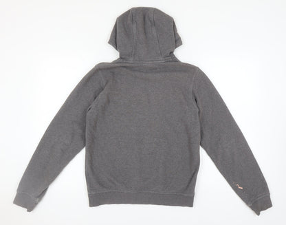 Mens UK Size S Nike Grey Pullover Hoodie
