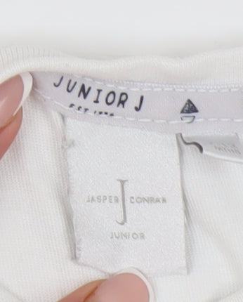 Jasper Conran Unisex Baby T-Shirt 9-12 Months White Whale