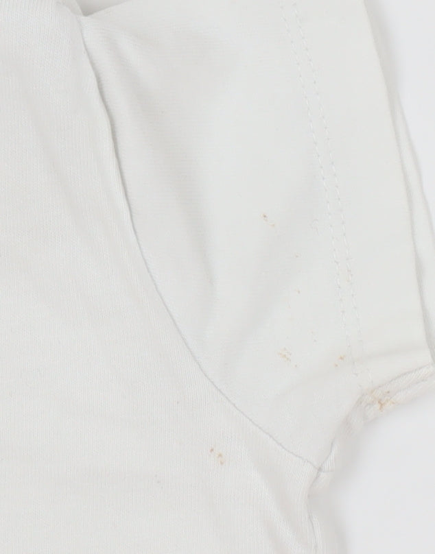 Jasper Conran Unisex Baby T-Shirt 9-12 Months White Whale